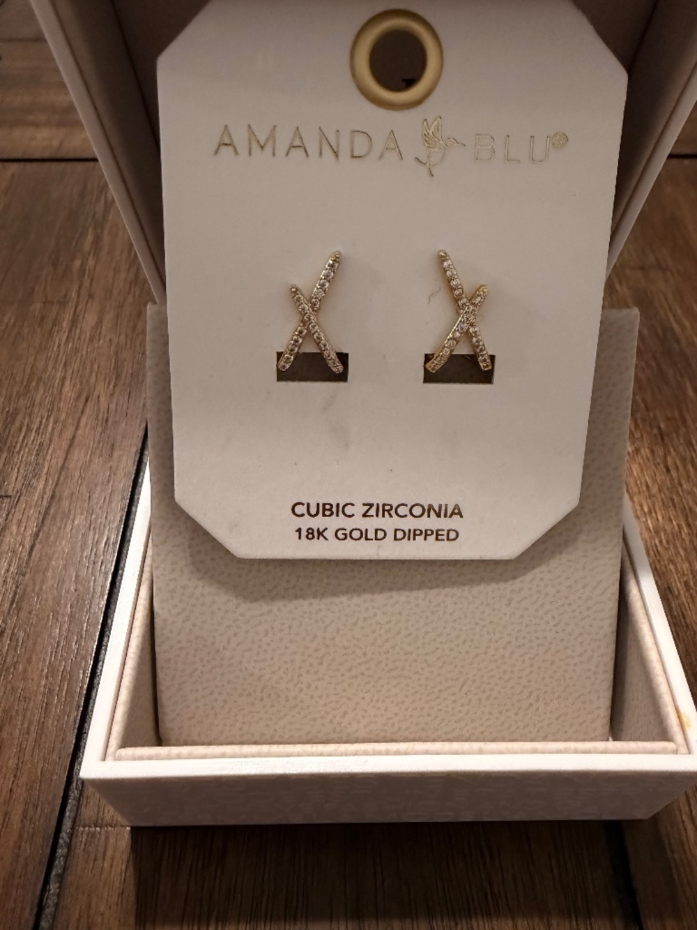 Amanda Blue earrings NEW
